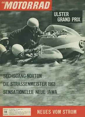 Das Motorrad 1963 Heft 18