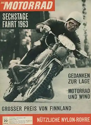 Das Motorrad 1963 Heft 20