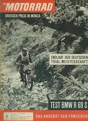 Das Motorrad 1963 Heft 21