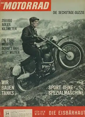 Das Motorrad 1963 Heft 24