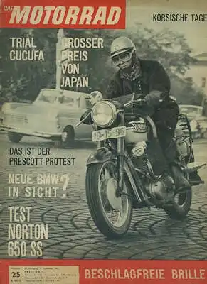 Das Motorrad 1963 Heft 25