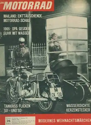 Das Motorrad 1963 Heft 26