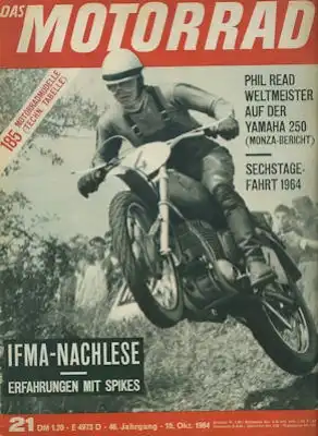 Das Motorrad 1964 Heft 21