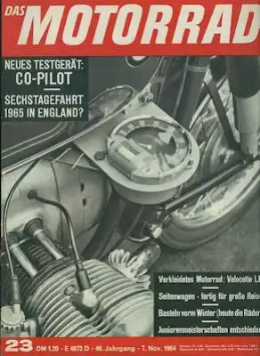Das Motorrad 1964 Heft 23