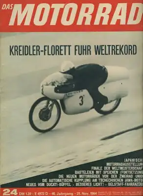 Das Motorrad 1964 Heft 24
