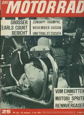 Das Motorrad 1964 Heft 25