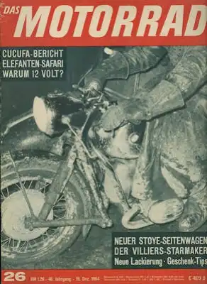 Das Motorrad 1964 Heft 26