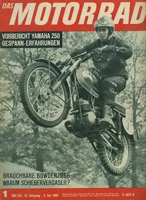 Das Motorrad 1965 Heft 1