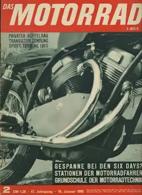 Das Motorrad 1965 Heft 2