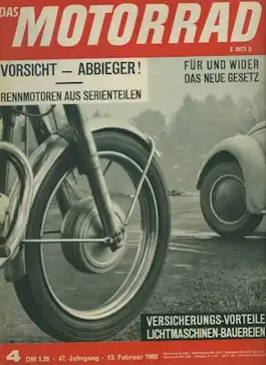 Das Motorrad 1965 Heft 4