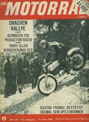 Das Motorrad 1965 Heft 6