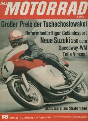 Das Motorrad 1965 Heft 18
