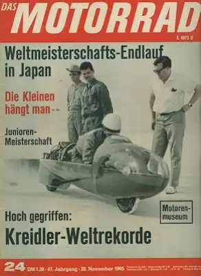 Das Motorrad 1965 Heft 24