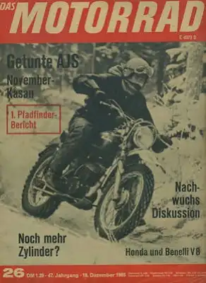 Das Motorrad 1965 Heft 26