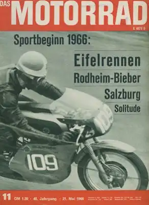 Das Motorrad 1966 Heft 11