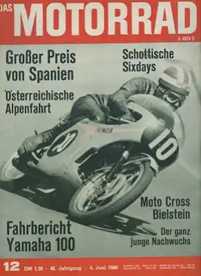 Das Motorrad 1966 Heft 12