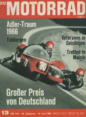 Das Motorrad 1966 Heft 13