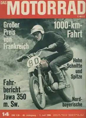 Das Motorrad 1966 Heft 14