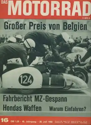 Das Motorrad 1966 Heft 16