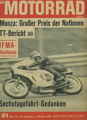 Das Motorrad 1966 Heft 21