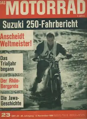 Das Motorrad 1966 Heft 23