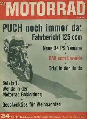 Das Motorrad 1966 Heft 24