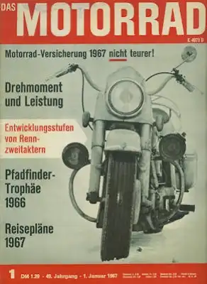 Das Motorrad 1967 Heft 1
