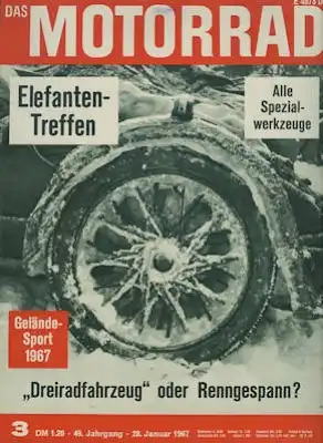 Das Motorrad 1967 Heft 3