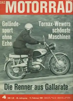 Das Motorrad 1967 Heft 4