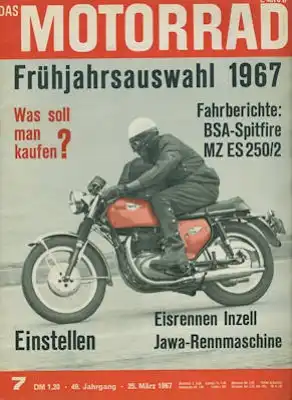 Das Motorrad 1967 Heft 7