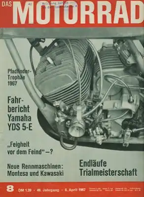 Das Motorrad 1967 Heft 8