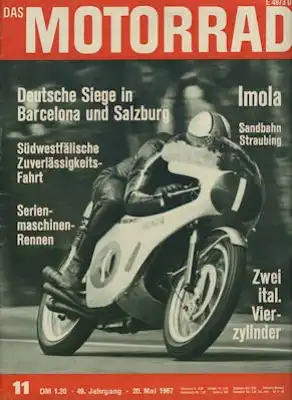 Das Motorrad 1967 Heft 11