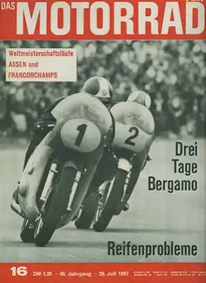 Das Motorrad 1967 Heft 16