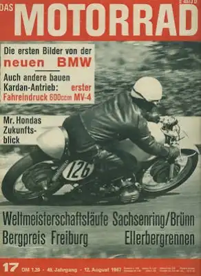 Das Motorrad 1967 Heft 17