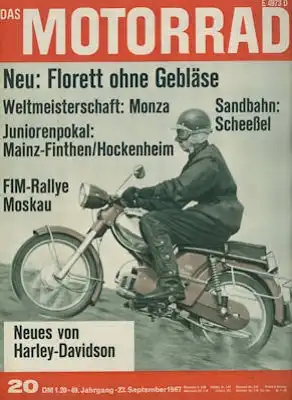 Das Motorrad 1967 Heft 20