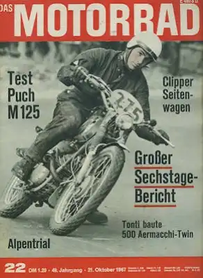 Das Motorrad 1967 Heft 22