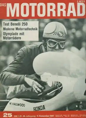Das Motorrad 1967 Heft 25