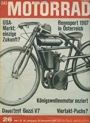 Das Motorrad 1967 Heft 26