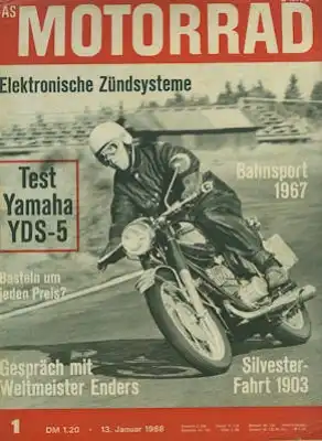 Das Motorrad 1968 Heft 1