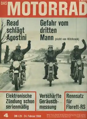Das Motorrad 1968 Heft 4