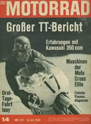 Das Motorrad 1968 Heft 14