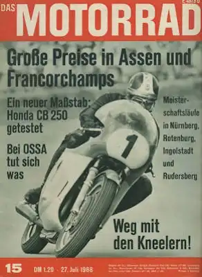 Das Motorrad 1968 Heft 15