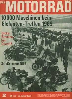 Das Motorrad 1969 Heft 2