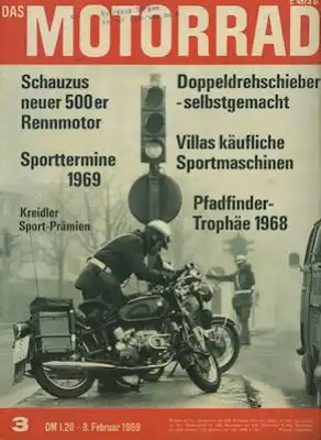 Das Motorrad 1969 Heft 3