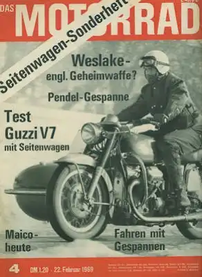 Das Motorrad 1969 Heft 4