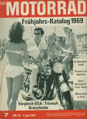 Das Motorrad 1969 Heft 7