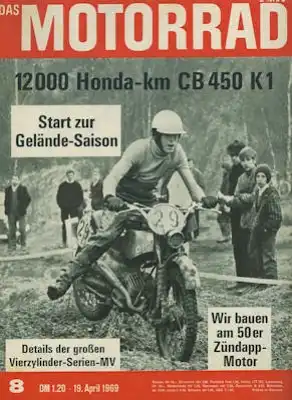 Das Motorrad 1969 Heft 8