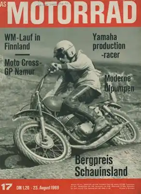 Das Motorrad 1969 Heft 17