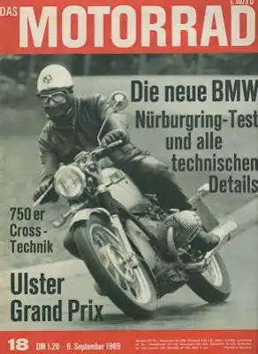 Das Motorrad 1969 Heft 18