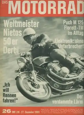 Das Motorrad 1969 Heft 26